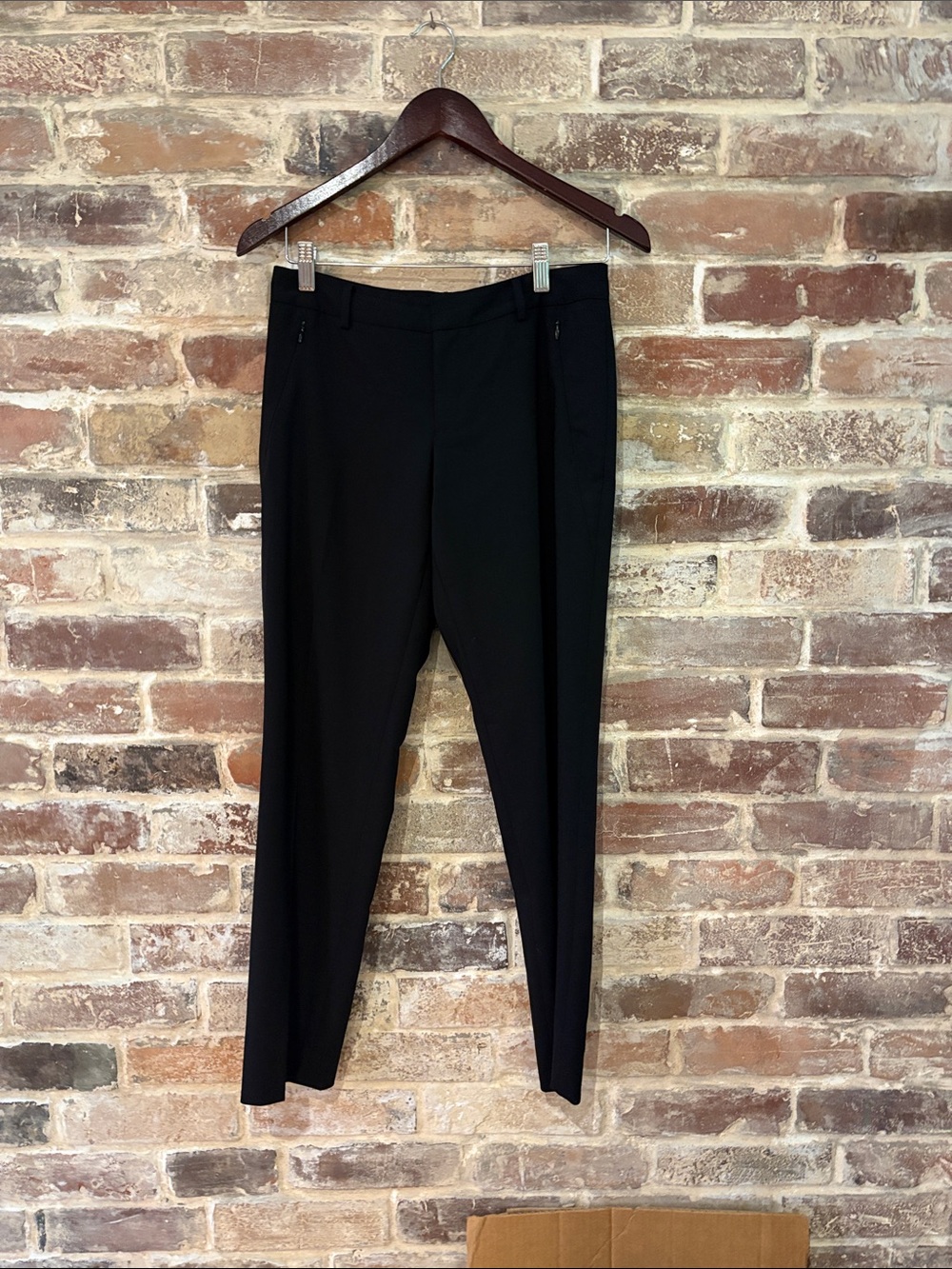 Club Monaco Black Men's Dress Pants - Slim Tapered